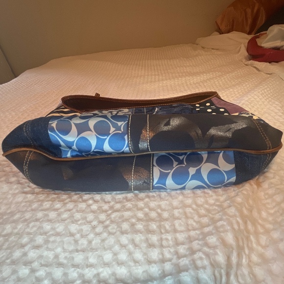 Coach Patchwork Denim Hobo Bag | Y2K Limited Edition | With Dust Bag - Picture 3 of 5